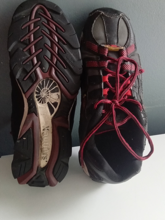 Nautilus Mens Safety Toe Work Shoes‎ Black Grey Red Low Top Sneakers main image 5